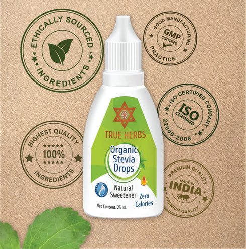 Suwasthi True Herbs Organic Stevia Drops